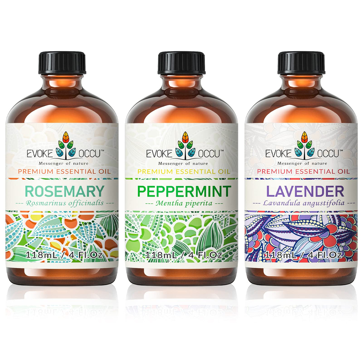 Rosemary Peppermint Lavender Essential Oil 4 Oz O7205