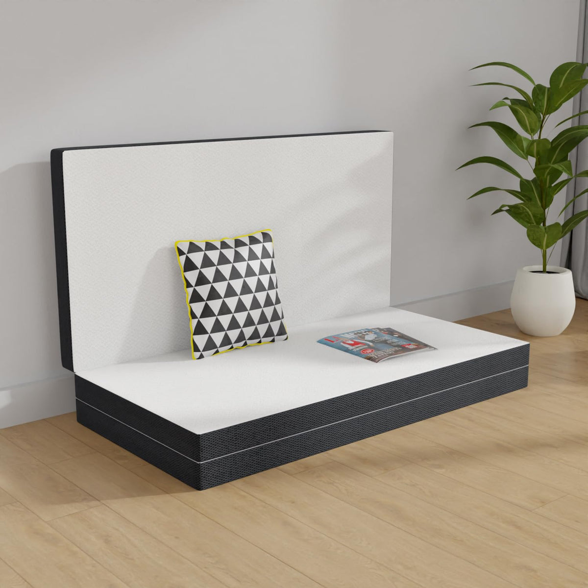 3" Tri Folding Memory Foam Mattress Queen Medium Firm G9451