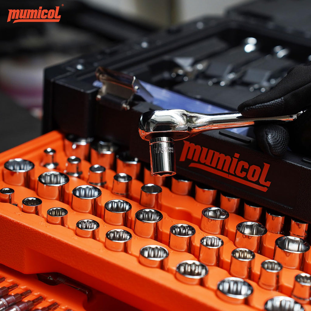 320-Pcs Mechanic Tool Set with 72-Tooth Ratchet W5322