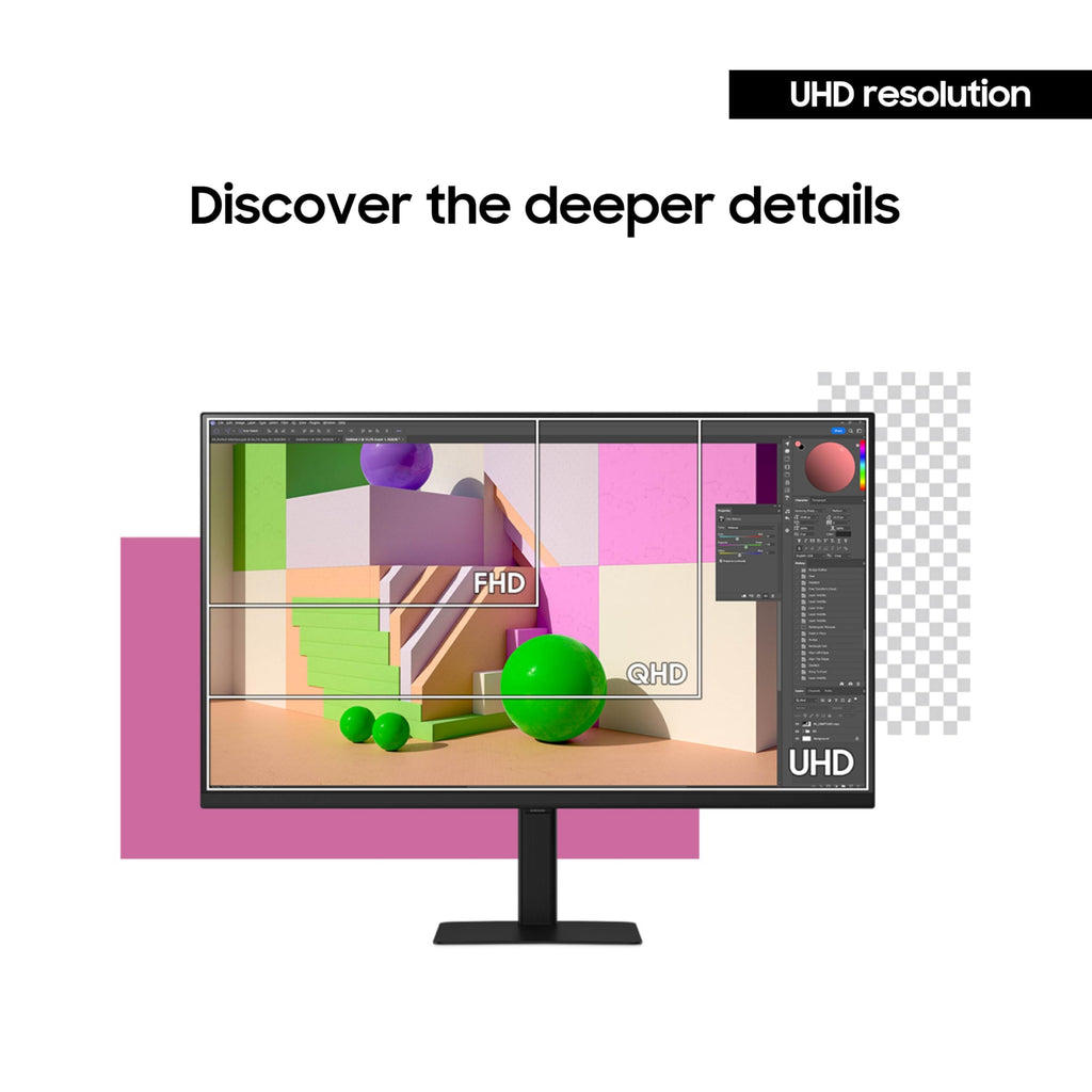 32" 4K UHD IPS HDR10 Monitor with Speakers P98688