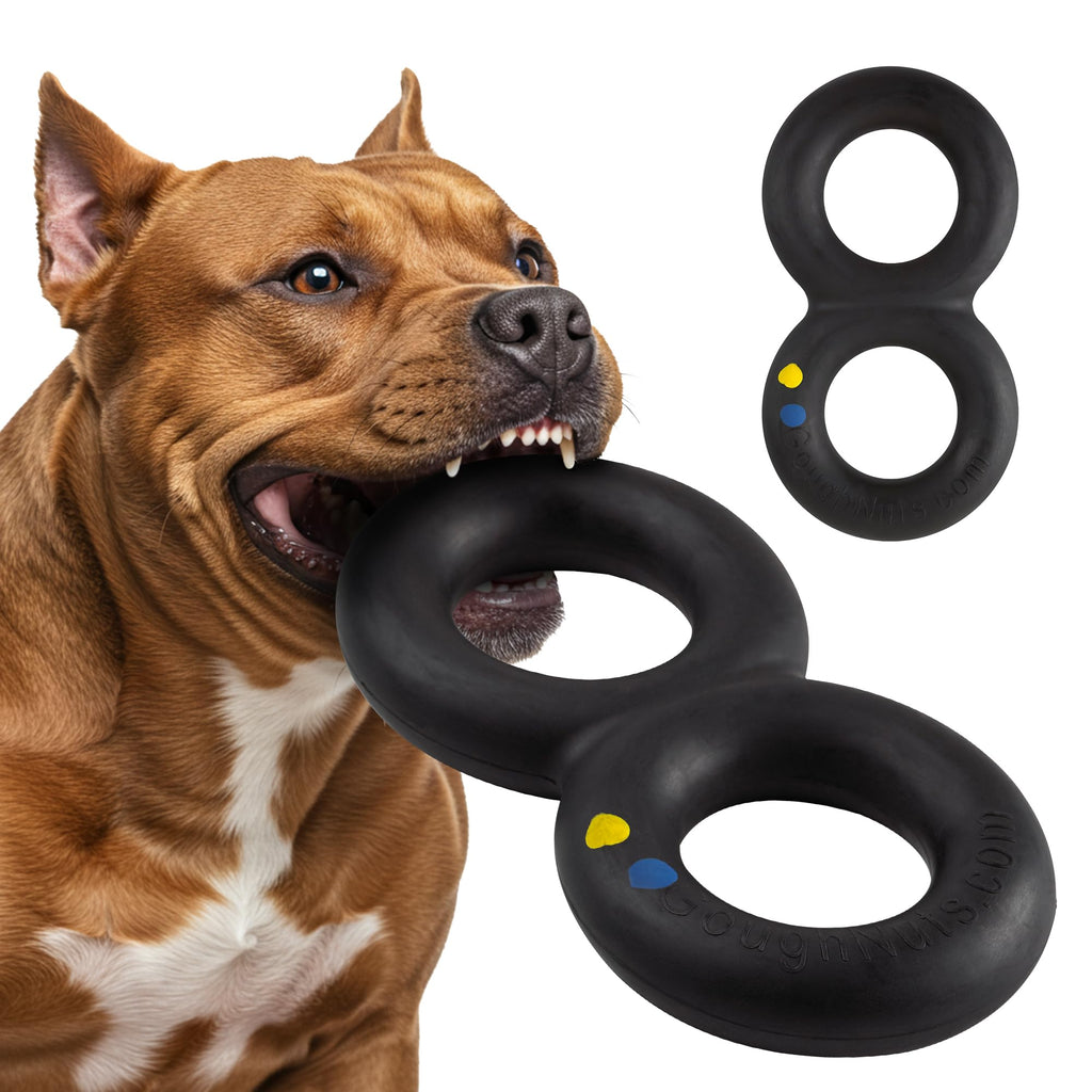 Black Heavy Duty Tug Dog Toy V751