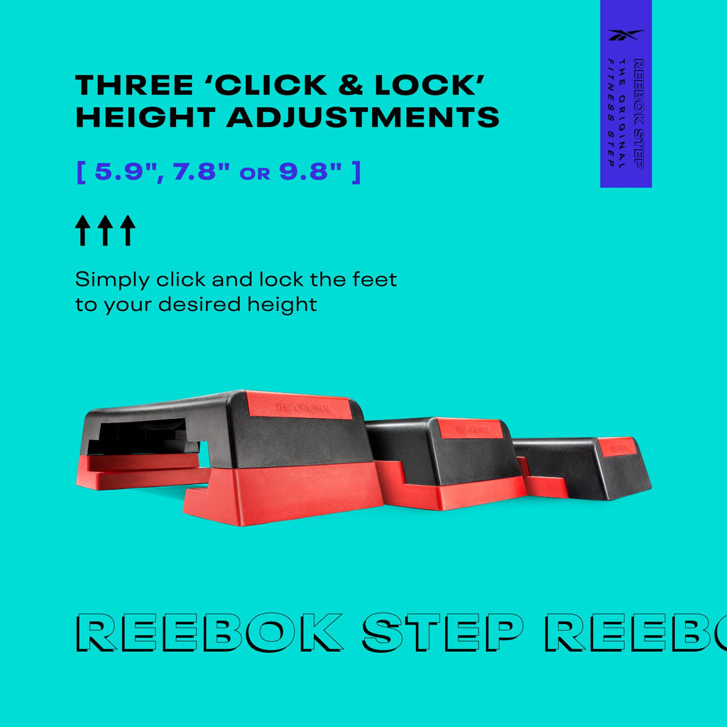 Adjustable Aerobic and Strength Training Workout Step Platform F17803