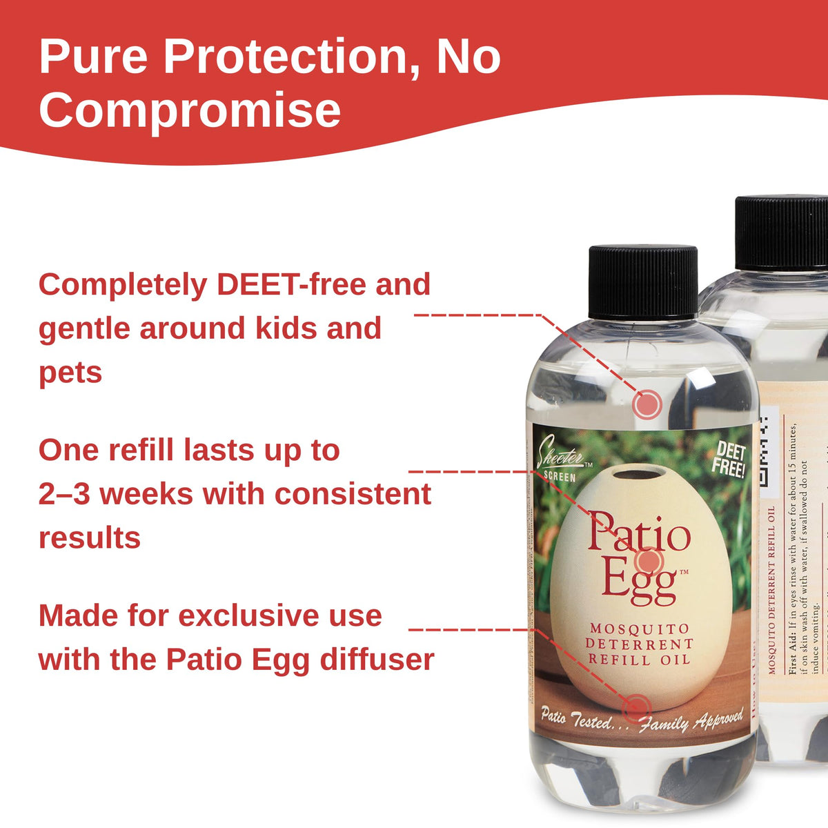 Patio Egg Refill Oil 8 Fl Oz F968