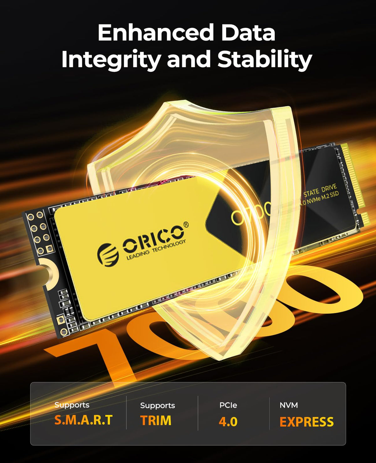 1TB NVMe PCIe 4.0 M.2 2280 Internal Solid State Drive E375391