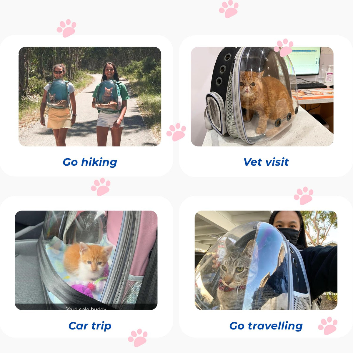 Expandable Cat Carrier Backpack Z893094