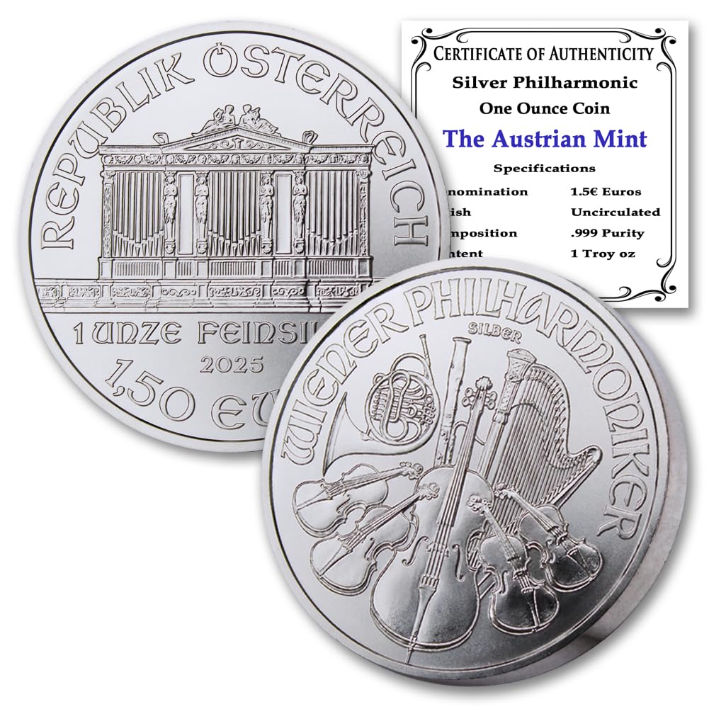 1 oz Austria Silver Philharmonic K1846