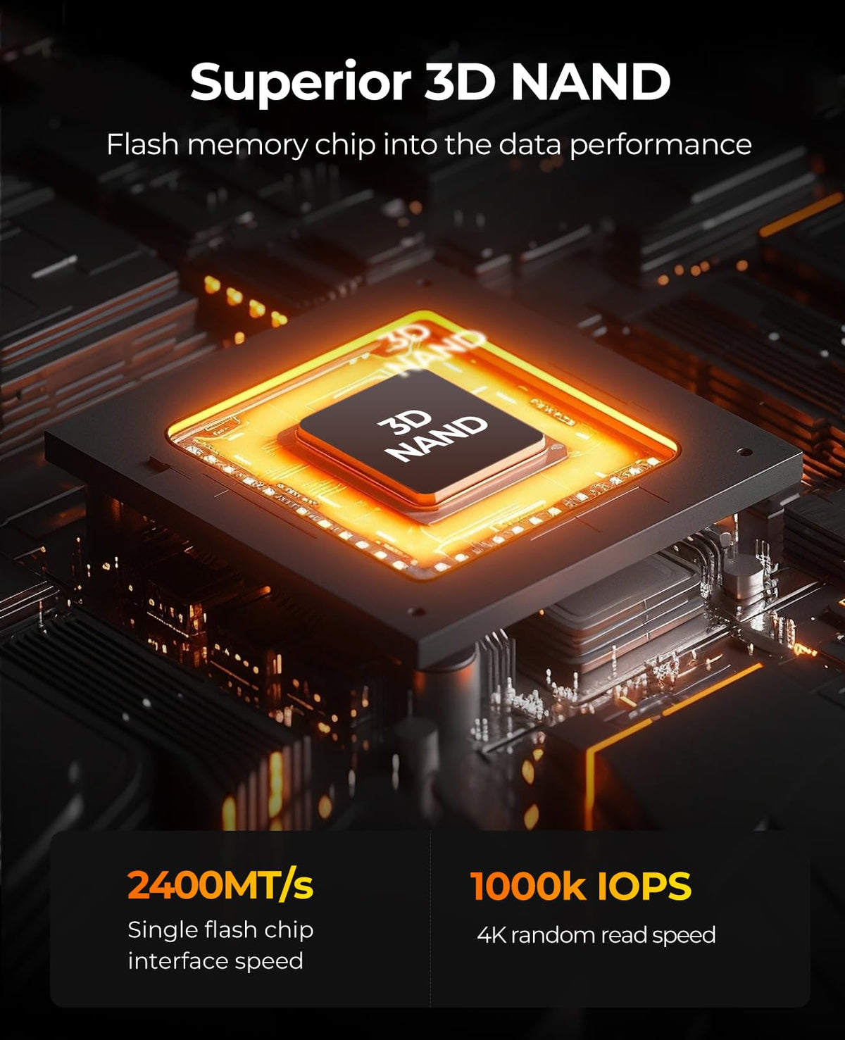 1TB NVMe PCIe 4.0 M.2 2280 Internal Solid State Drive E375391