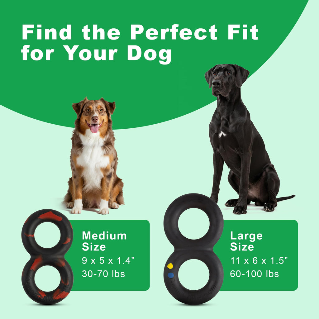 Black Heavy Duty Tug Dog Toy V751