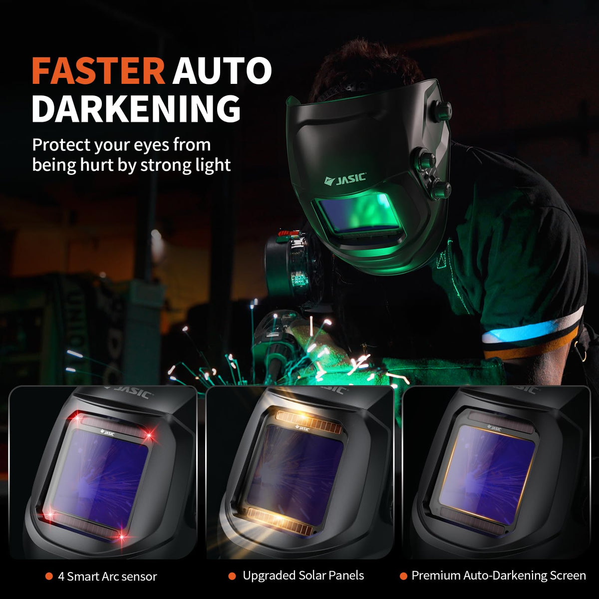 Auto Darkening Welding Helmet Y911