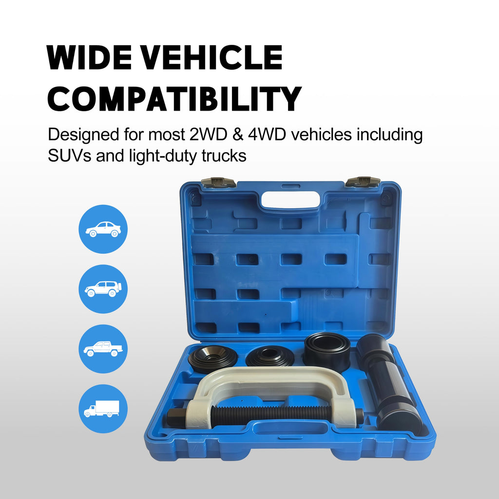 Heavy Duty Ball Joint Press & U Joint Removal Tool Kit with 4WD Adapters Z912154