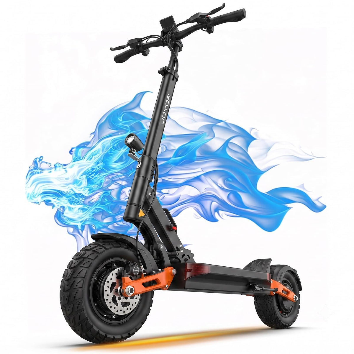 5600W Motor 46 MPH 27Ah Battery 10" Off Road Foldable Electric Scooter S6578
