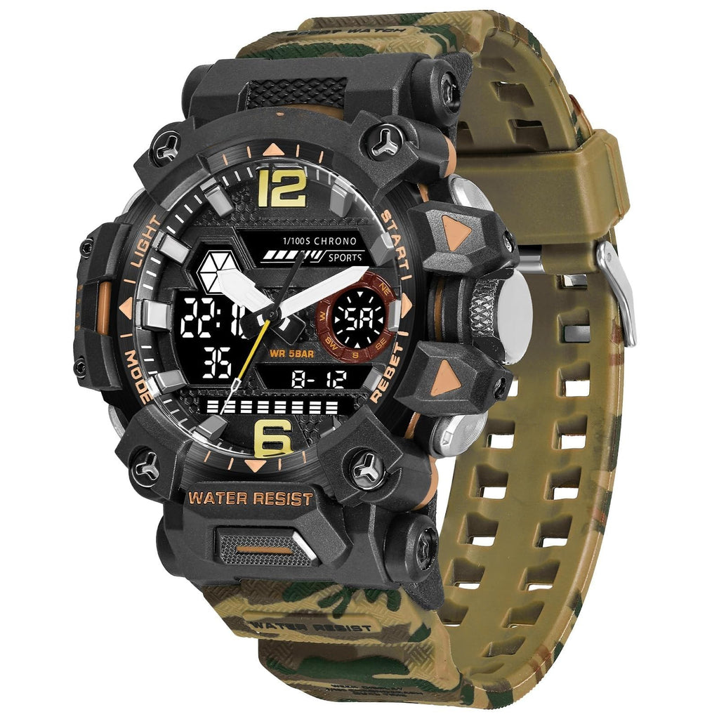 Water Resistant LED Digital Wrist Watch A111