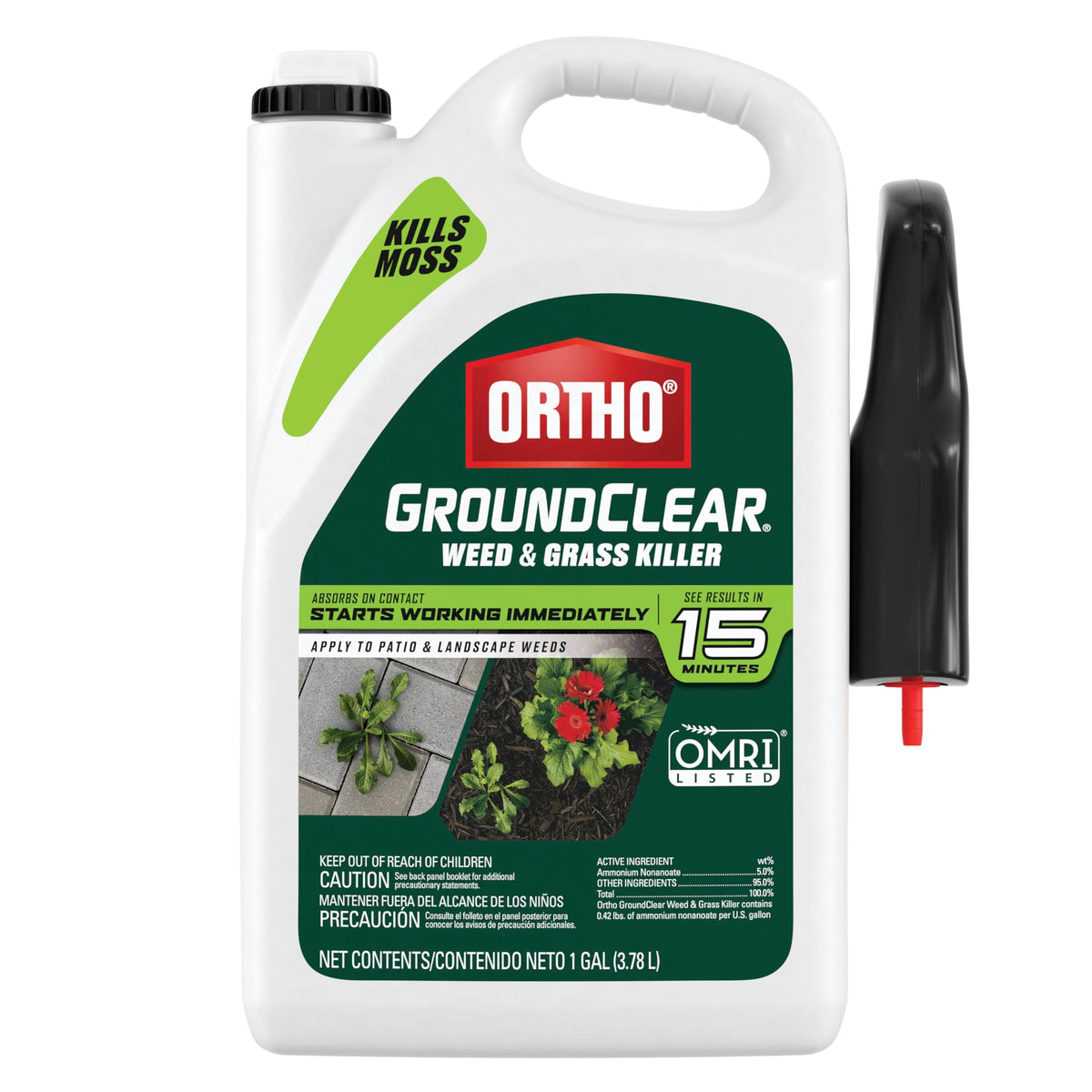 Weed & Grass Killer with Comfort Wand, 1 gal. Y8635