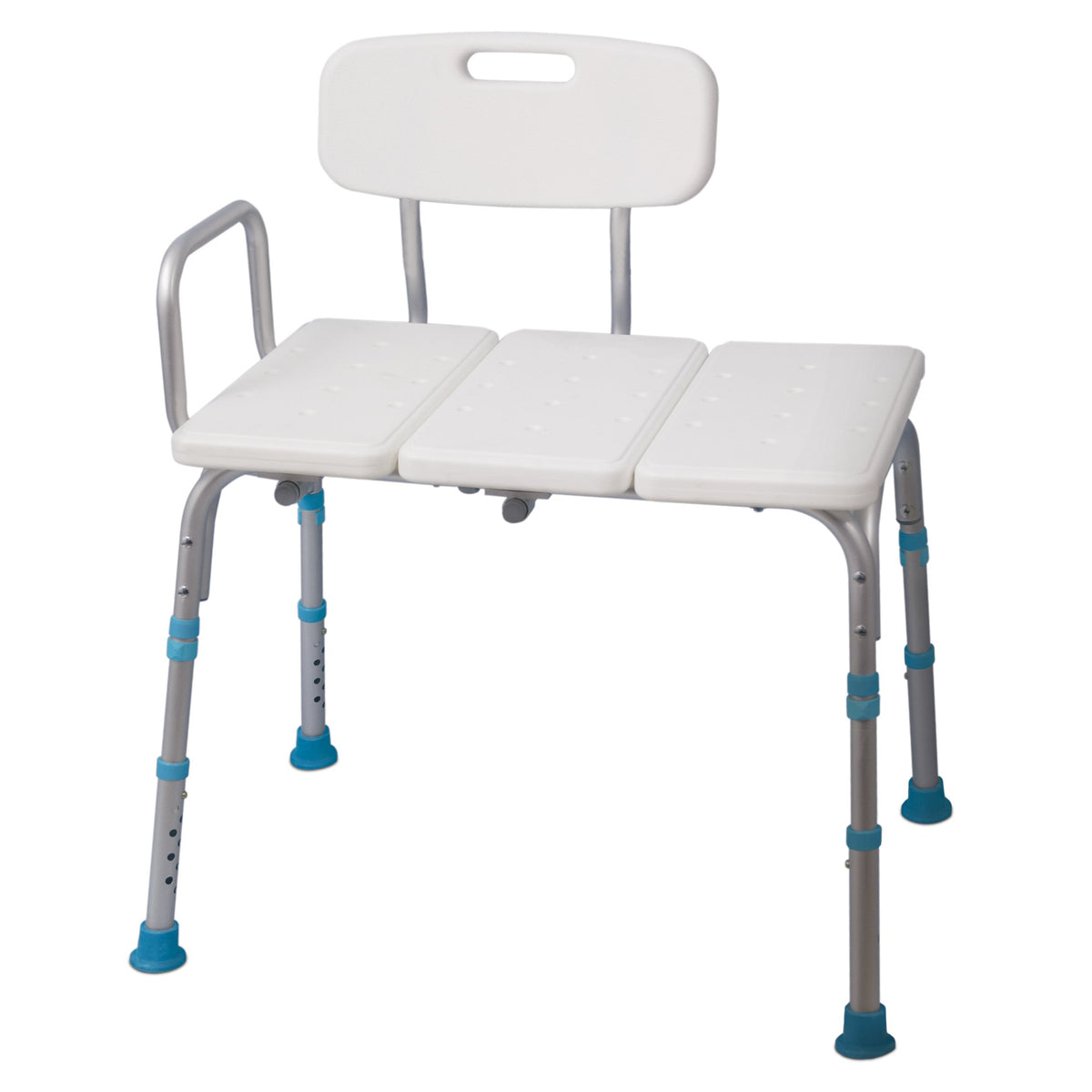 Adjustable Bath and Shower Bench with Reversible Backrest X468311