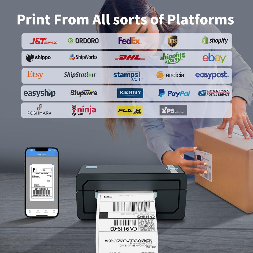 Bluetooth Thermal 4x6 Label Printer K9024