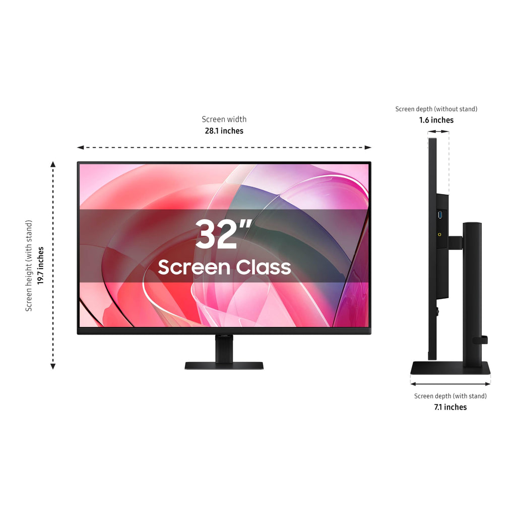 32" 4K UHD IPS HDR10 Monitor with Speakers P98688