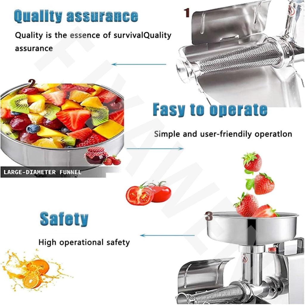 Electric Stainless Steel Tomato Strainer Machine K4335