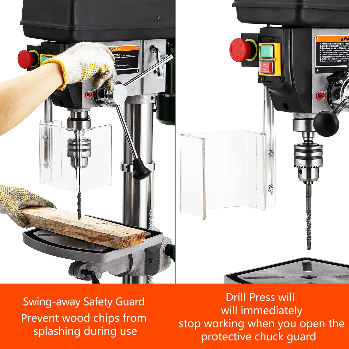 15 in Benchtop Drill Press with Variable Speed Z216