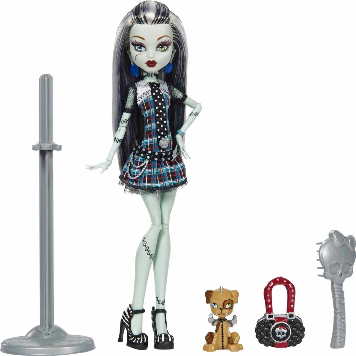 Reproduction Doll with Pet, Display Stand & Accessories R592