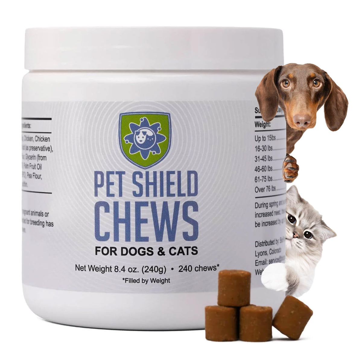 Natural Flea & Tick Prevention Soft Chews C960