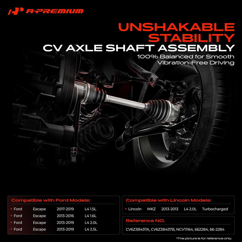 Front Left Driver Side CV Axle Shaft Assembly P53228