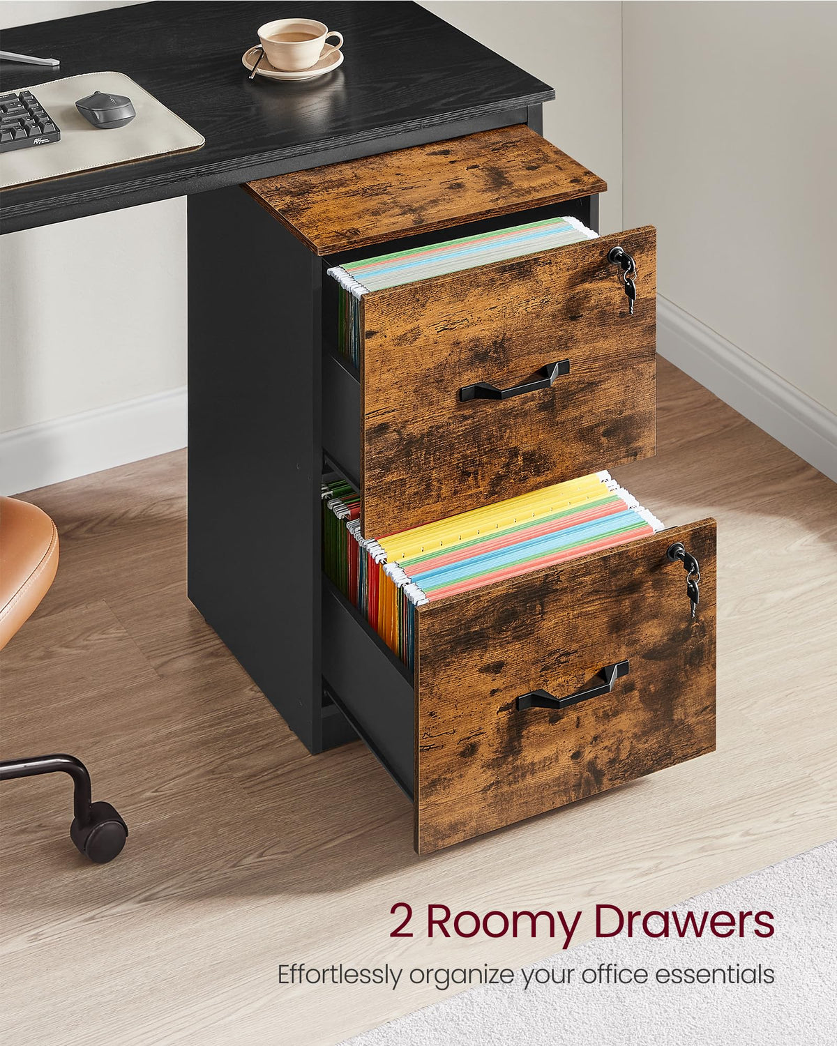 2 Drawer File Cabinet with Locks Y677010