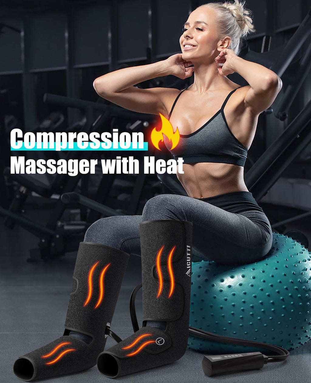 Full Leg Massager with Heat Q7368