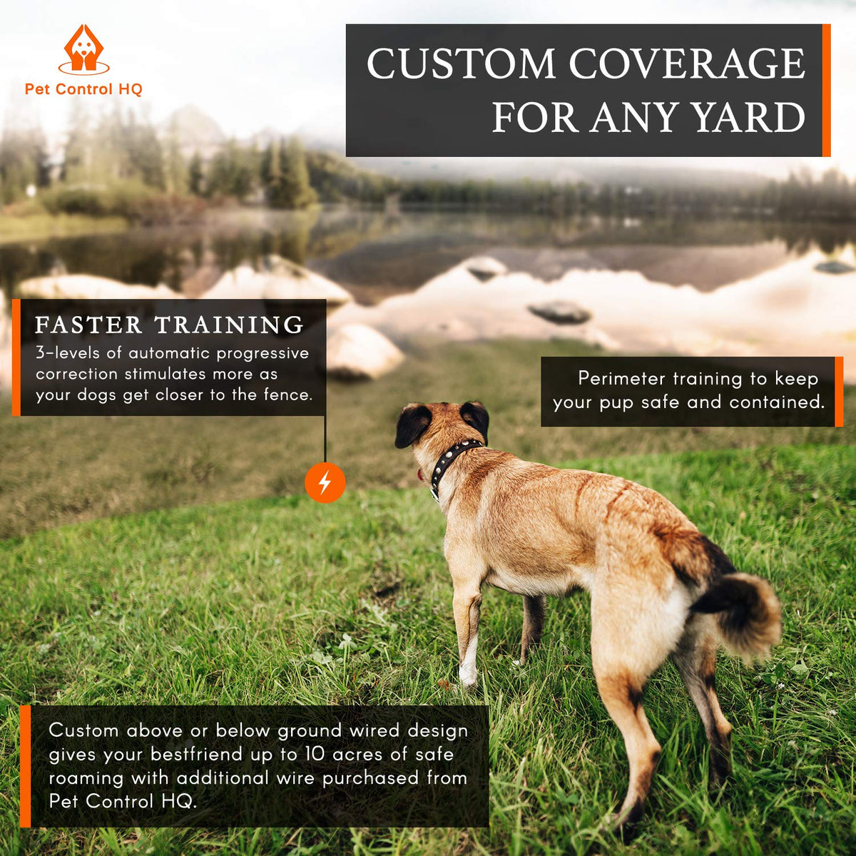Wireless Dog Fence System with Remote A49615