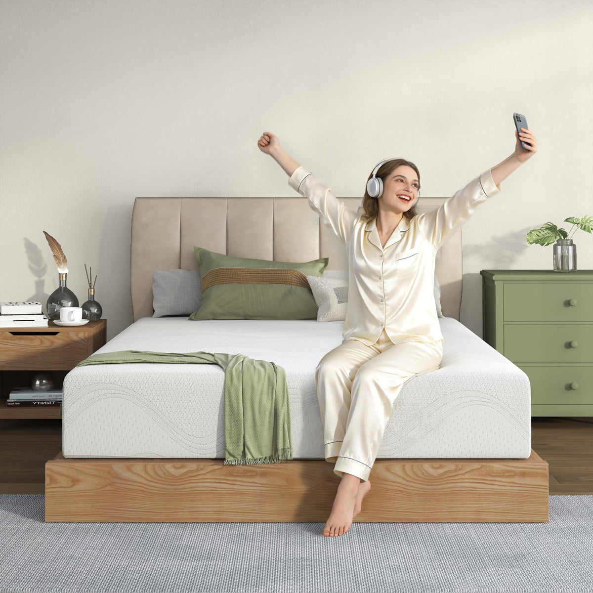 6 Inch Twin Memory Foam Mattress B81190