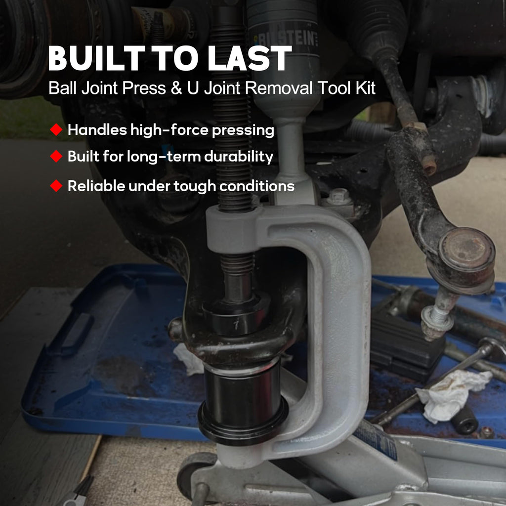 Heavy Duty Ball Joint Press & U Joint Removal Tool Kit with 4WD Adapters Z912154