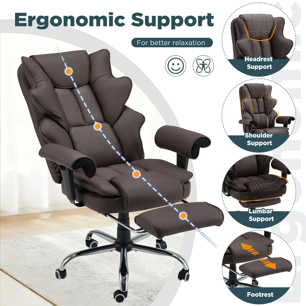 Brown Ergonomic Office Chair D975924
