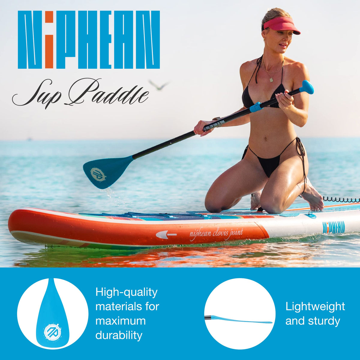 Adjustable Lightweight Aluminum Alloy Fiberglass Paddle Q812