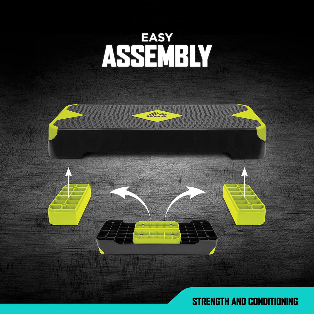 Aerobic Step Platform with Non-Slip Textured Surface F2205