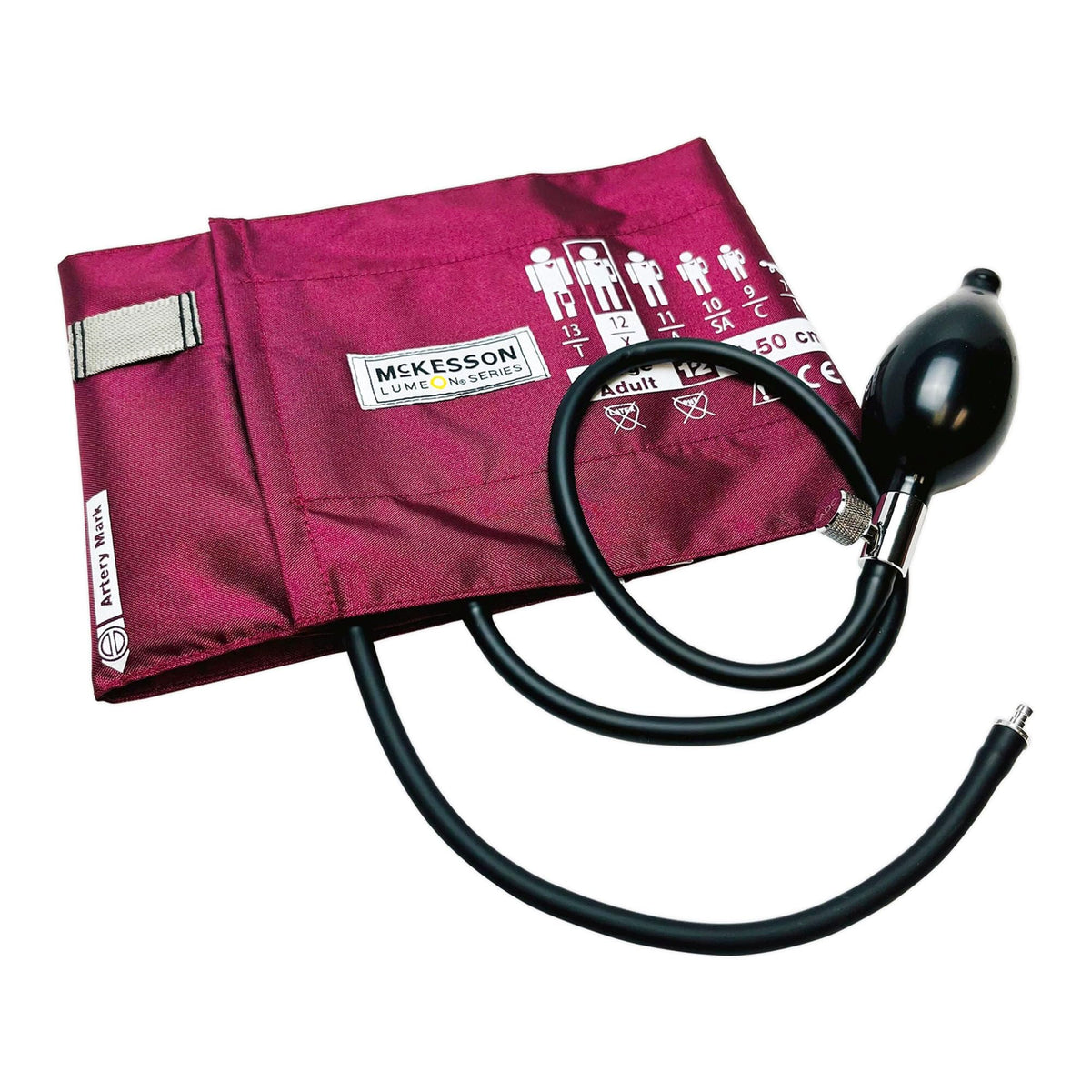15 ct Replacement Blood Pressure Cuff with Bulb and Valve E738
