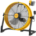 12" Battery Powered Cordless Floor Fan H368
