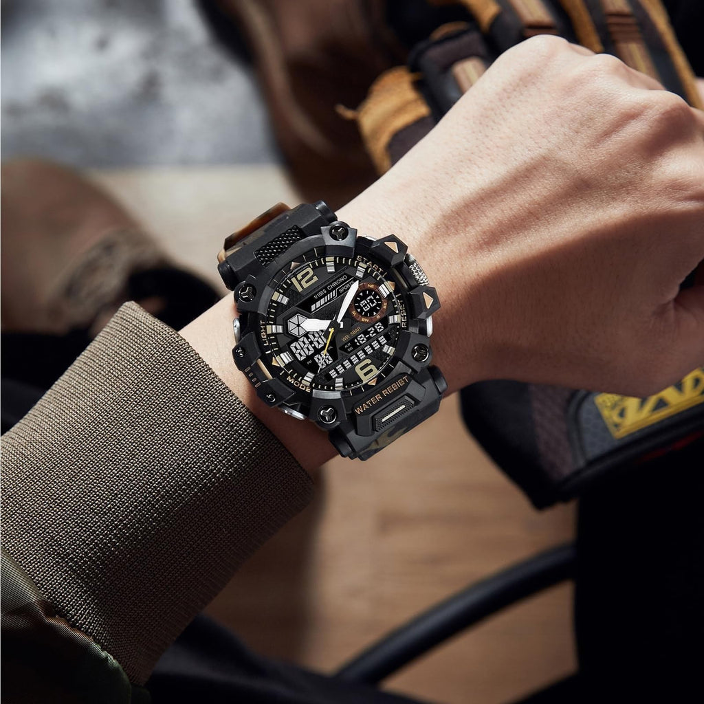 Water Resistant LED Digital Wrist Watch A111