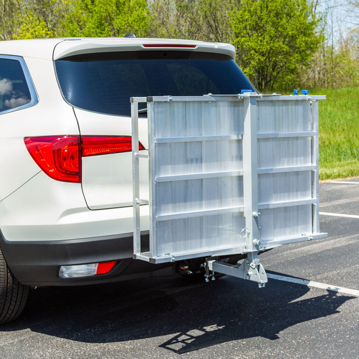Scooter Wheelchair Hitch Carrier with Ramp, 500 lb Capacity Z7491