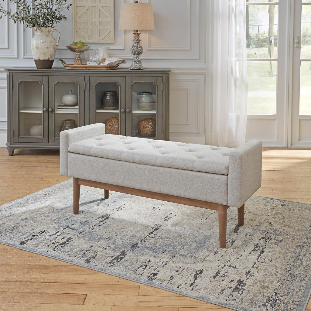Upholstered Storage Bench W940