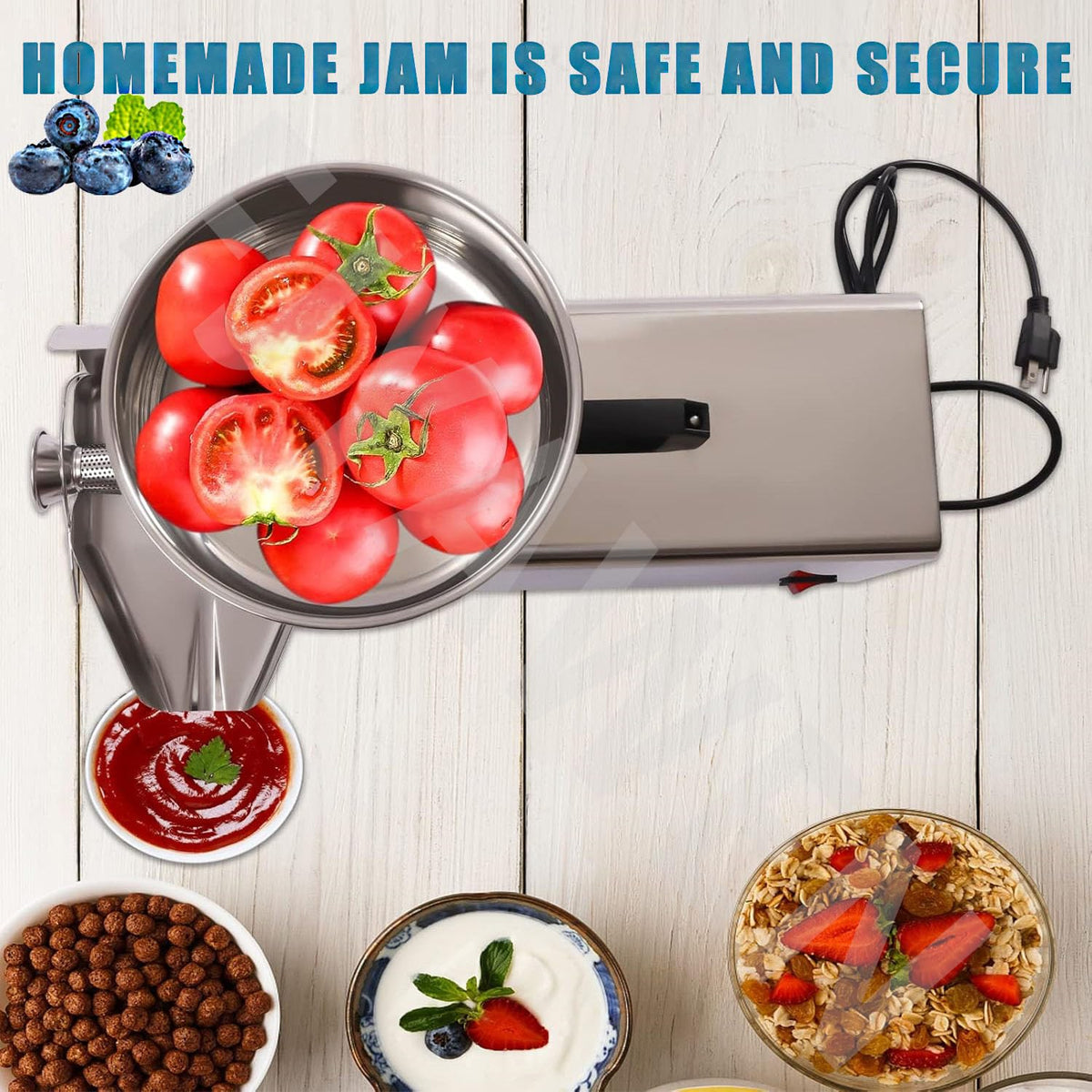 Electric Stainless Steel Tomato Strainer Machine K4335