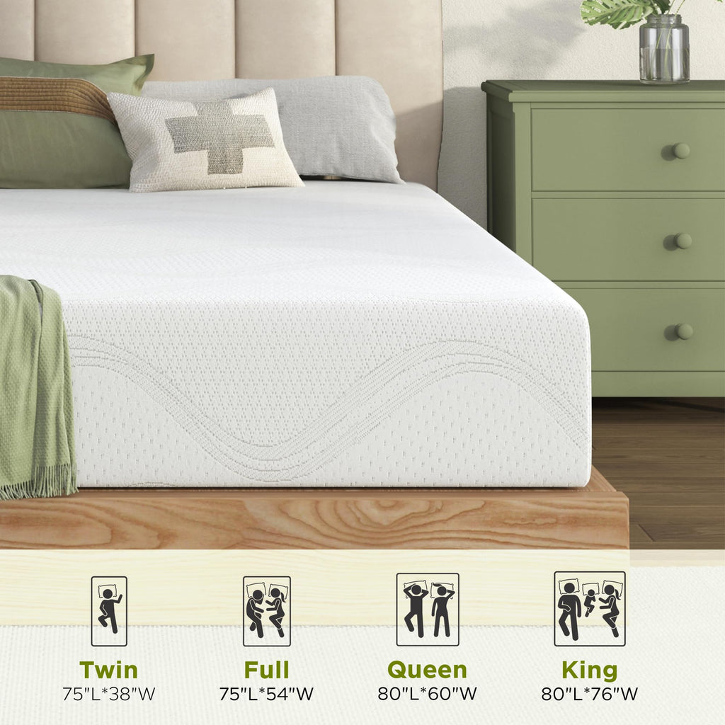 6 Inch Twin Memory Foam Mattress B81190