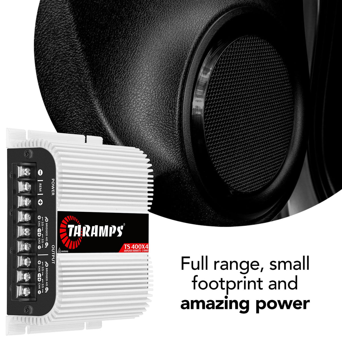 400 watts RMS 4 Channels Car Audio Amplifier M177789