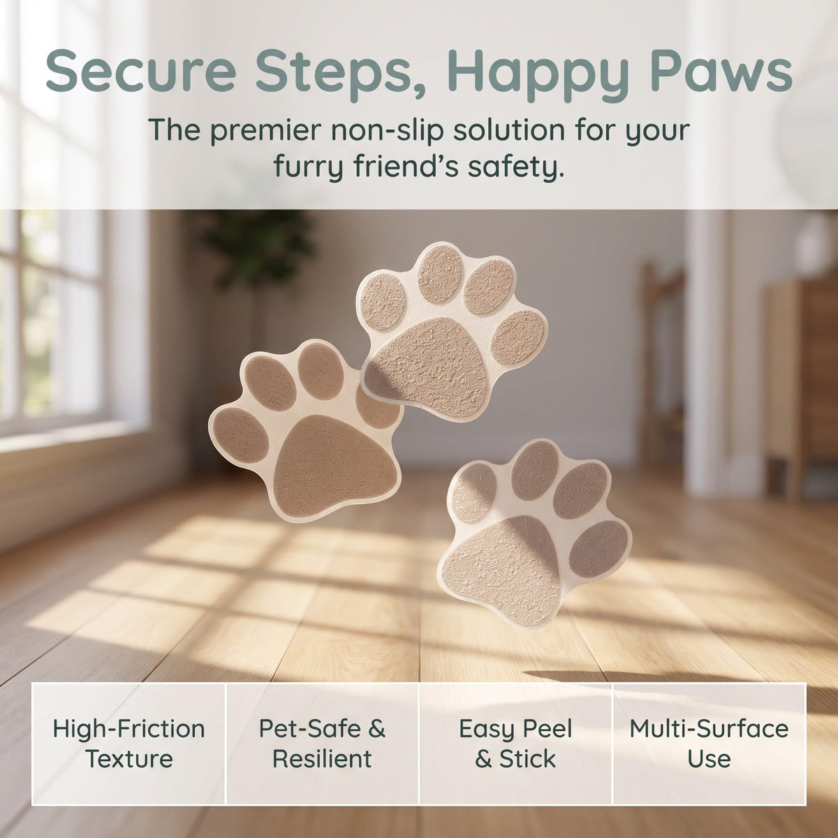 Dog Paw Print Anti Slip Decals X45712