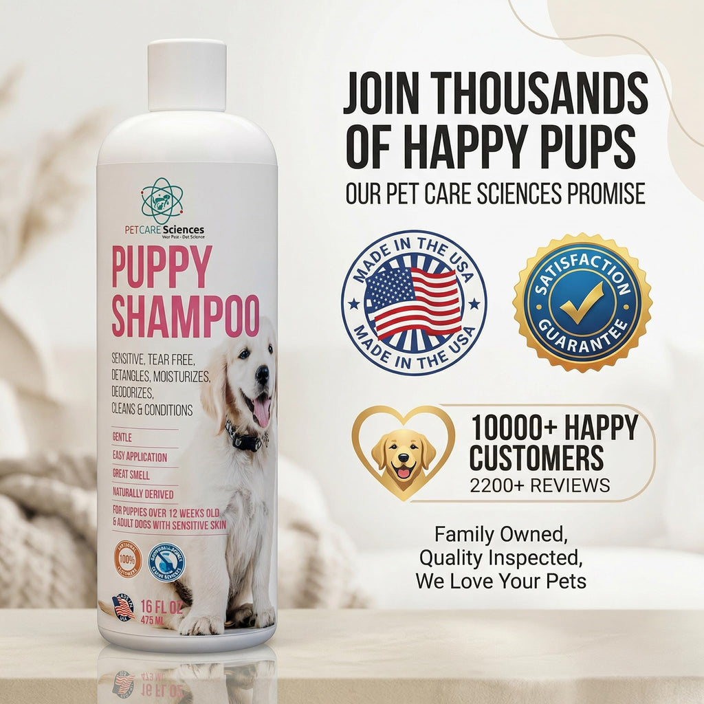 16 fl oz Tearless Coconut Oil Oatmeal Dog Shampoo and Conditioner C1233