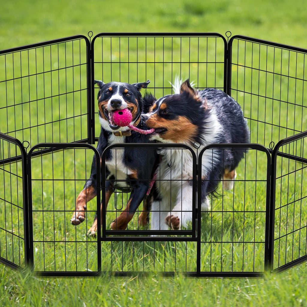 40 Inch 16 Panels Metal Dog Playpen N20261