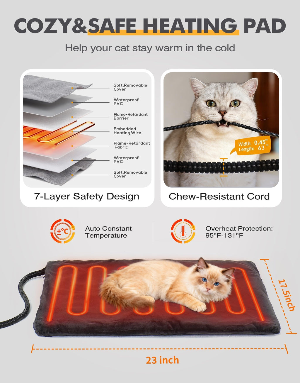 Heated Outdoor Cat House F92941