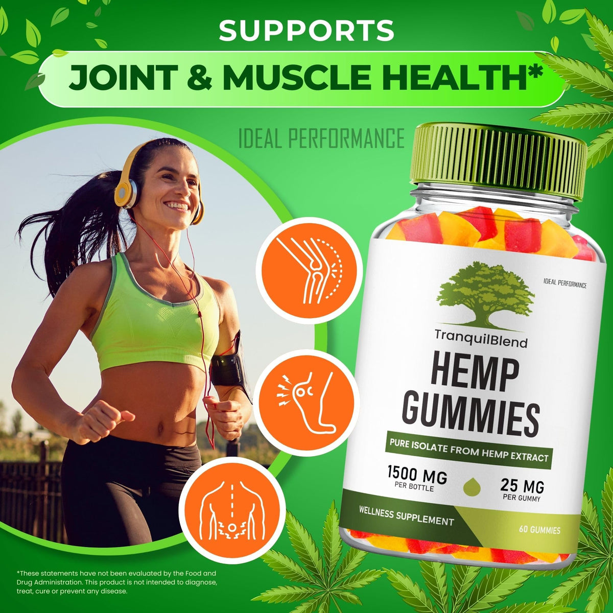 Hemp Gummies with Hemp Seeds Organic Extract 5 Pack M343