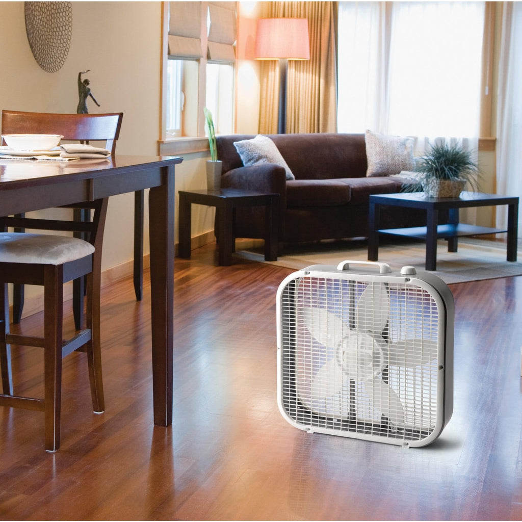 20 Inch White Box Fan C706