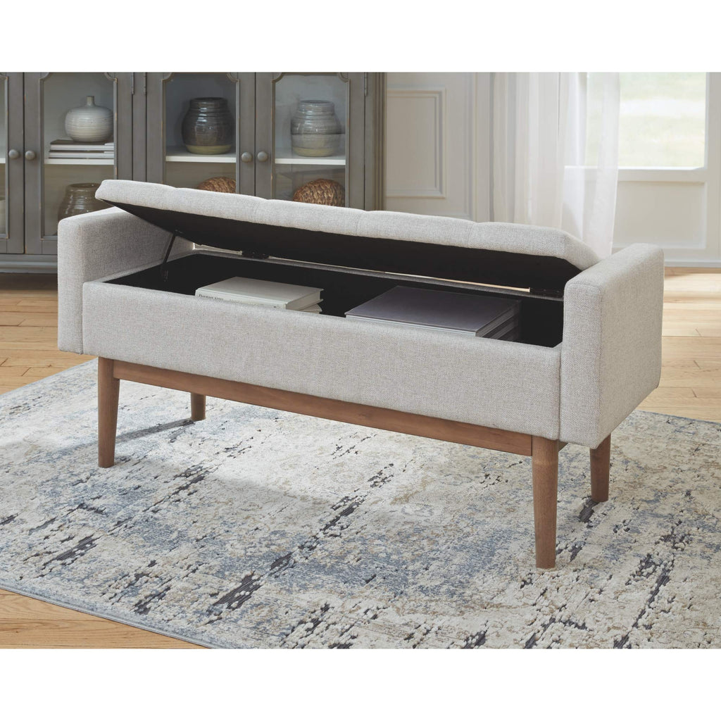 Upholstered Storage Bench W940