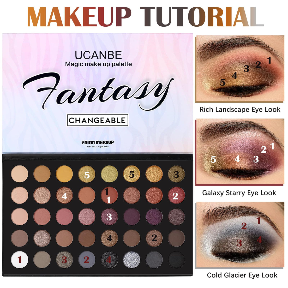 Neutral Smokey Eyeshadow Makeup Palette H5529