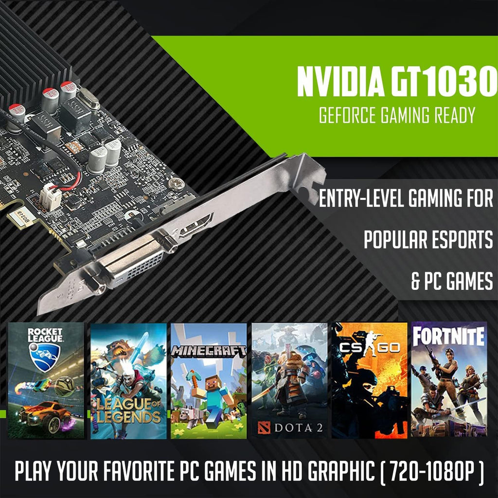 Core i5 16GB RAM 512GB SSD Desktop PC Gaming Bundle P192627